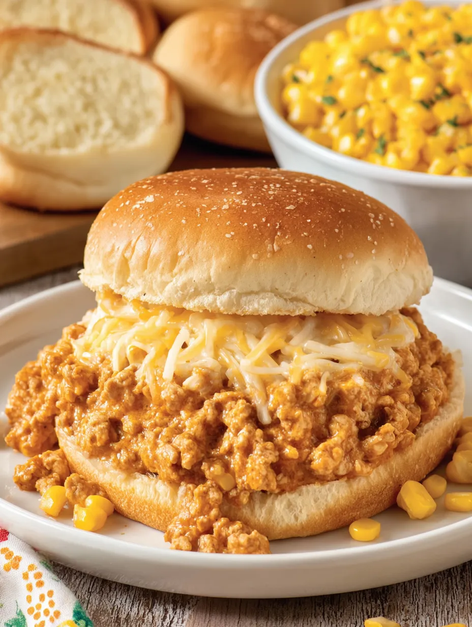 A sandwich with cheese and chicken on top.