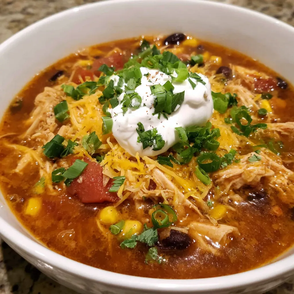 A bowl of chili with a dollop of sour cream on top.