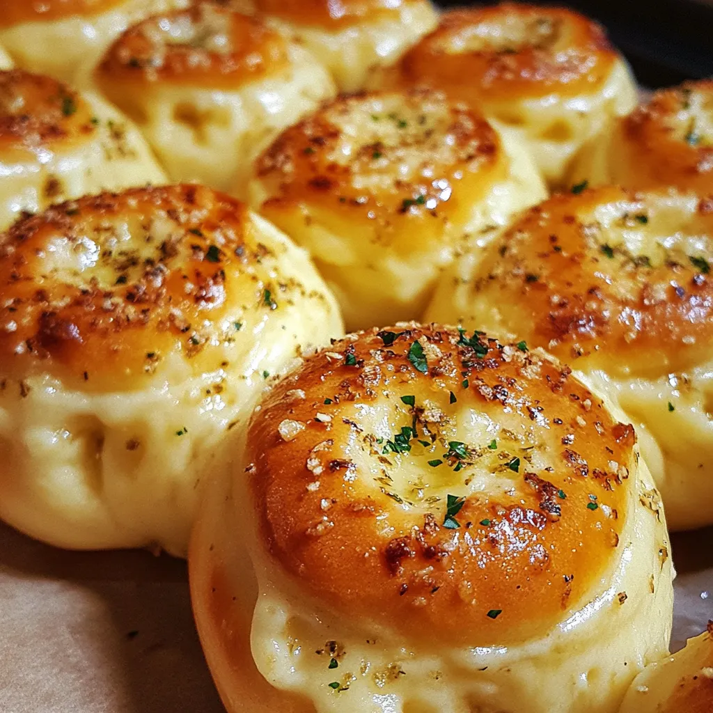 A plate of bread rolls.
