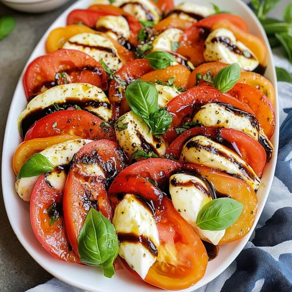 A bowl of food with tomatoes and cheese.