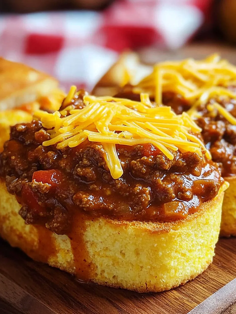 A plate of Texas Toast Sloppy Joes.