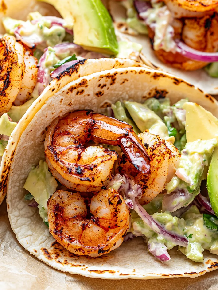 A small batch grilled shrimp taco recipe.