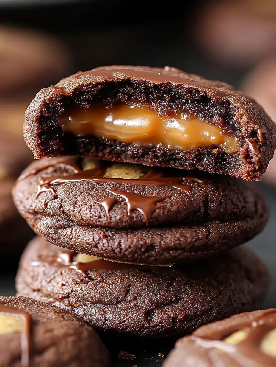 Biscoff Stuffed Cookies Delight.