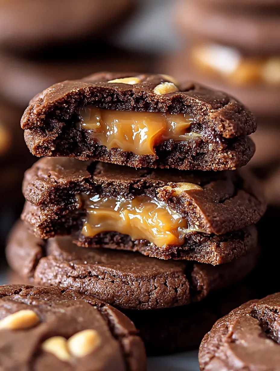 Biscoff Stuffed Cookies Delight.
