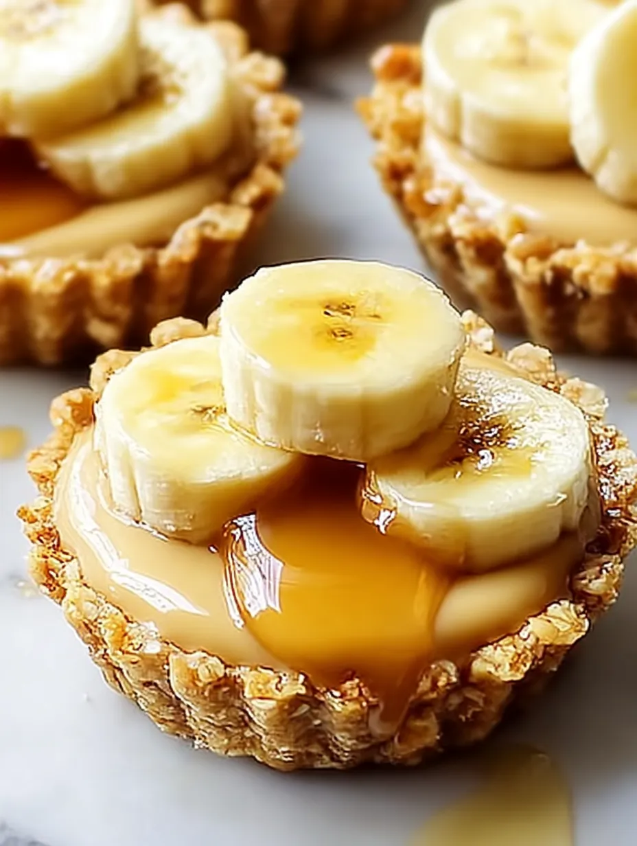 No Bake Banana Cream Pies.