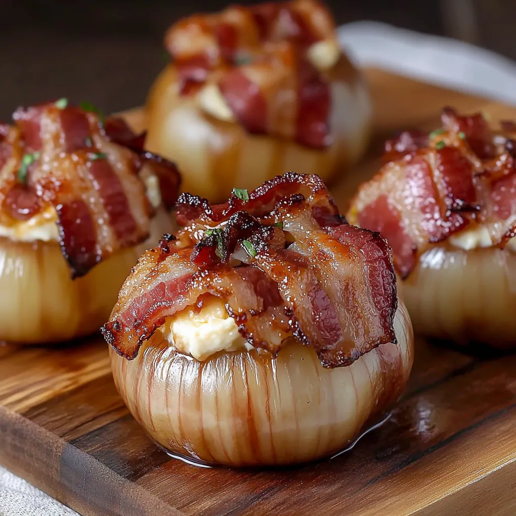 Bacon cheddar onion buns.