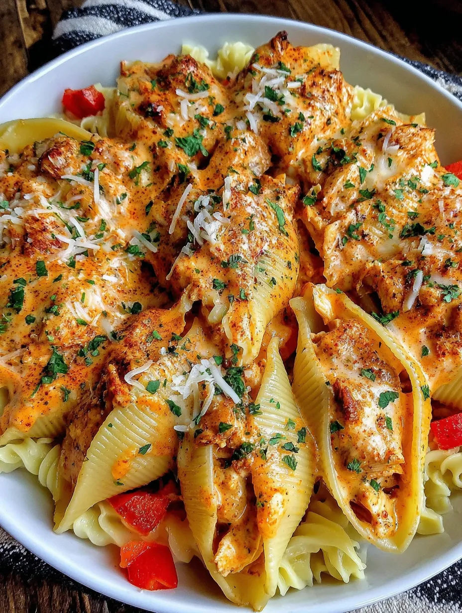 A plate of pasta with meat and cheese.