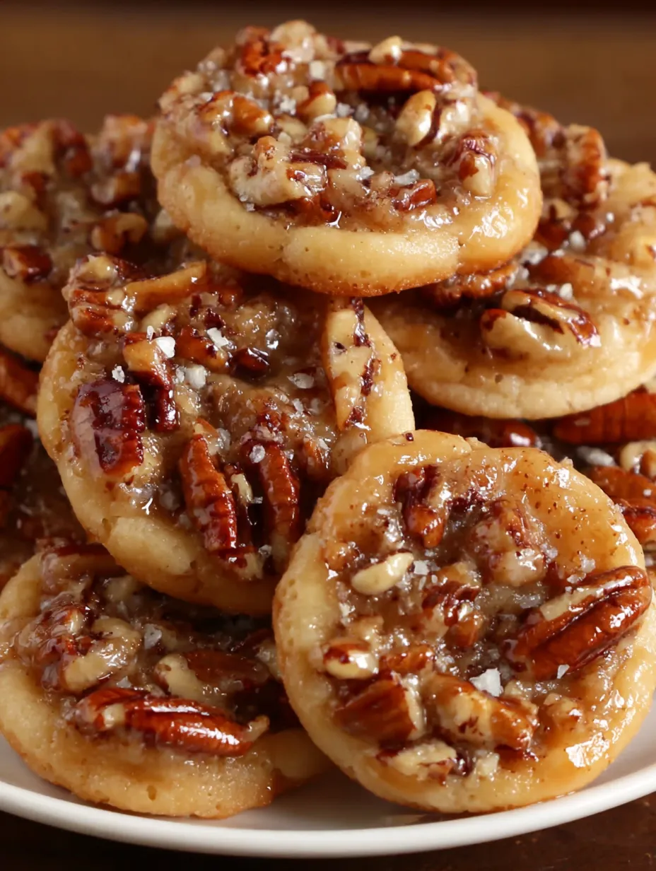 Pecan Pie Cookies.