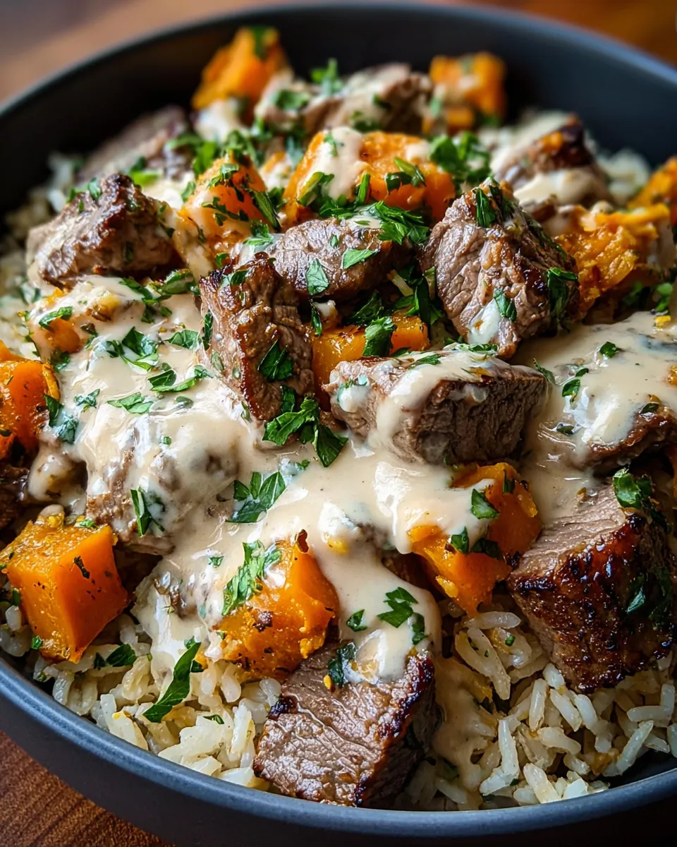 A bowl of rice with meat and cheese.