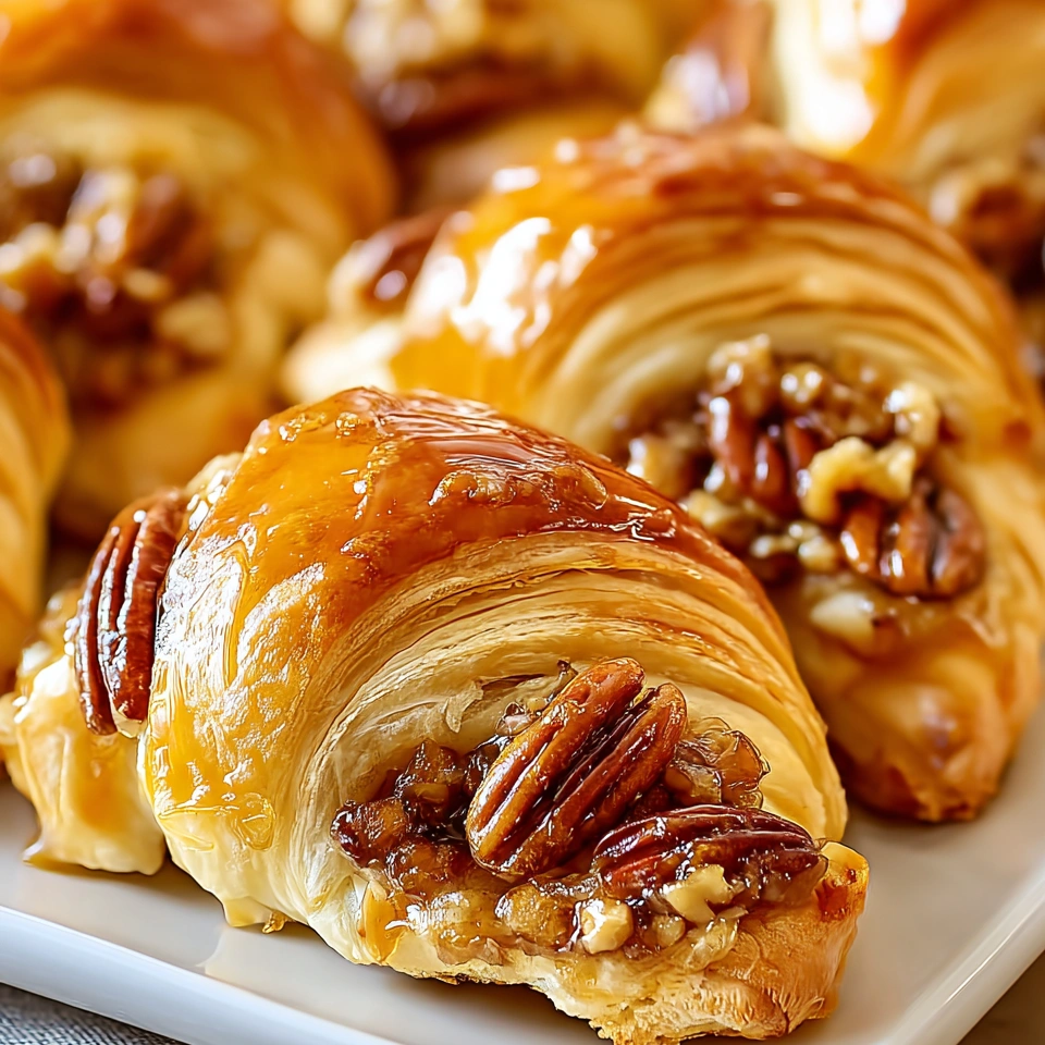 Pecan Pie Crescent Rolls.