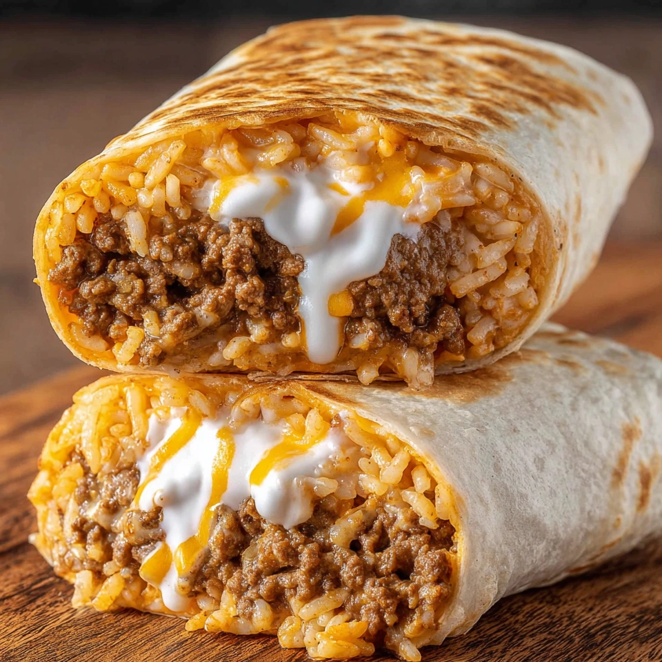 A Quesarito cheesy taco is shown.