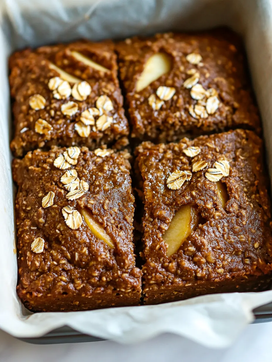 A box of oatmeal apple cake.