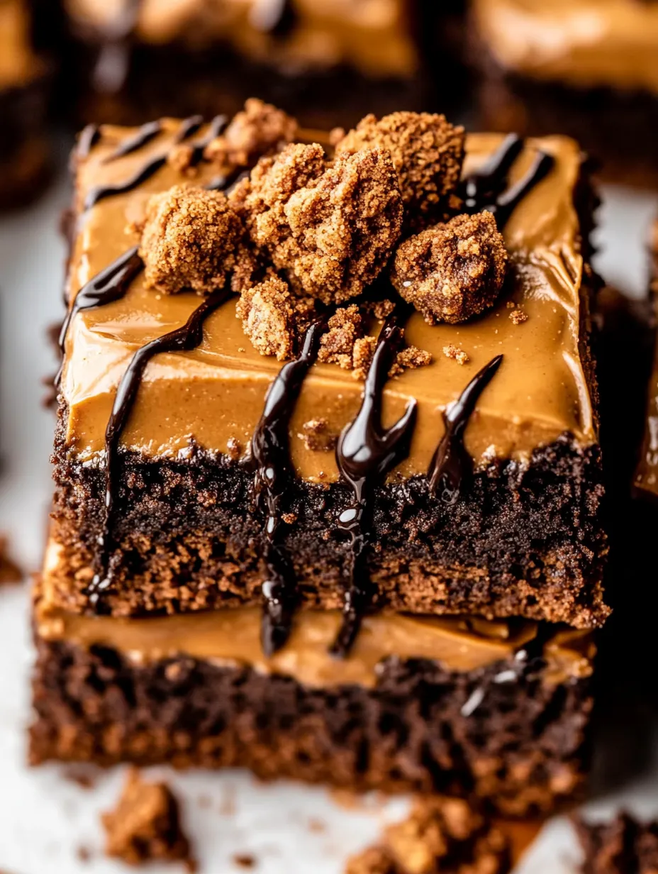 A close up of a chocolate dessert with caramel drizzle.