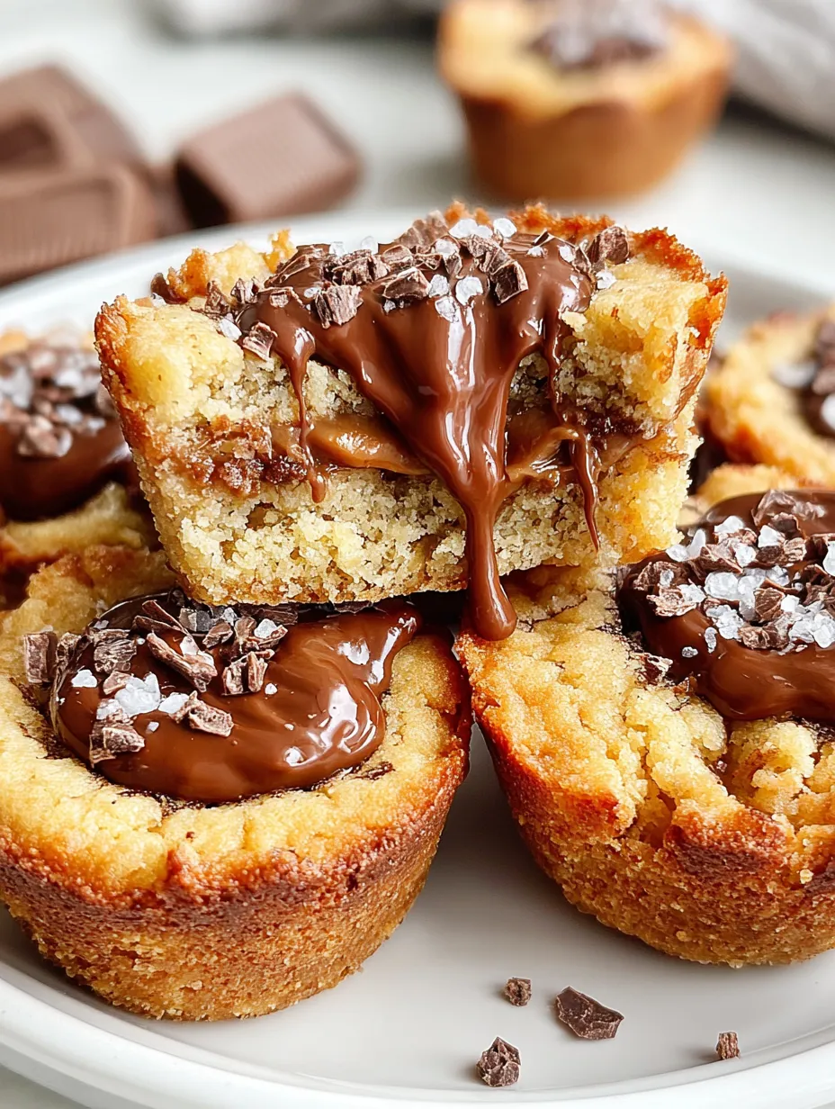 Chocolate drizzled cookies with chocolate chips.