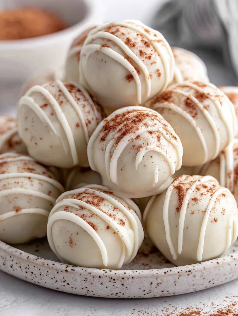 A bowl of white and brown balls.