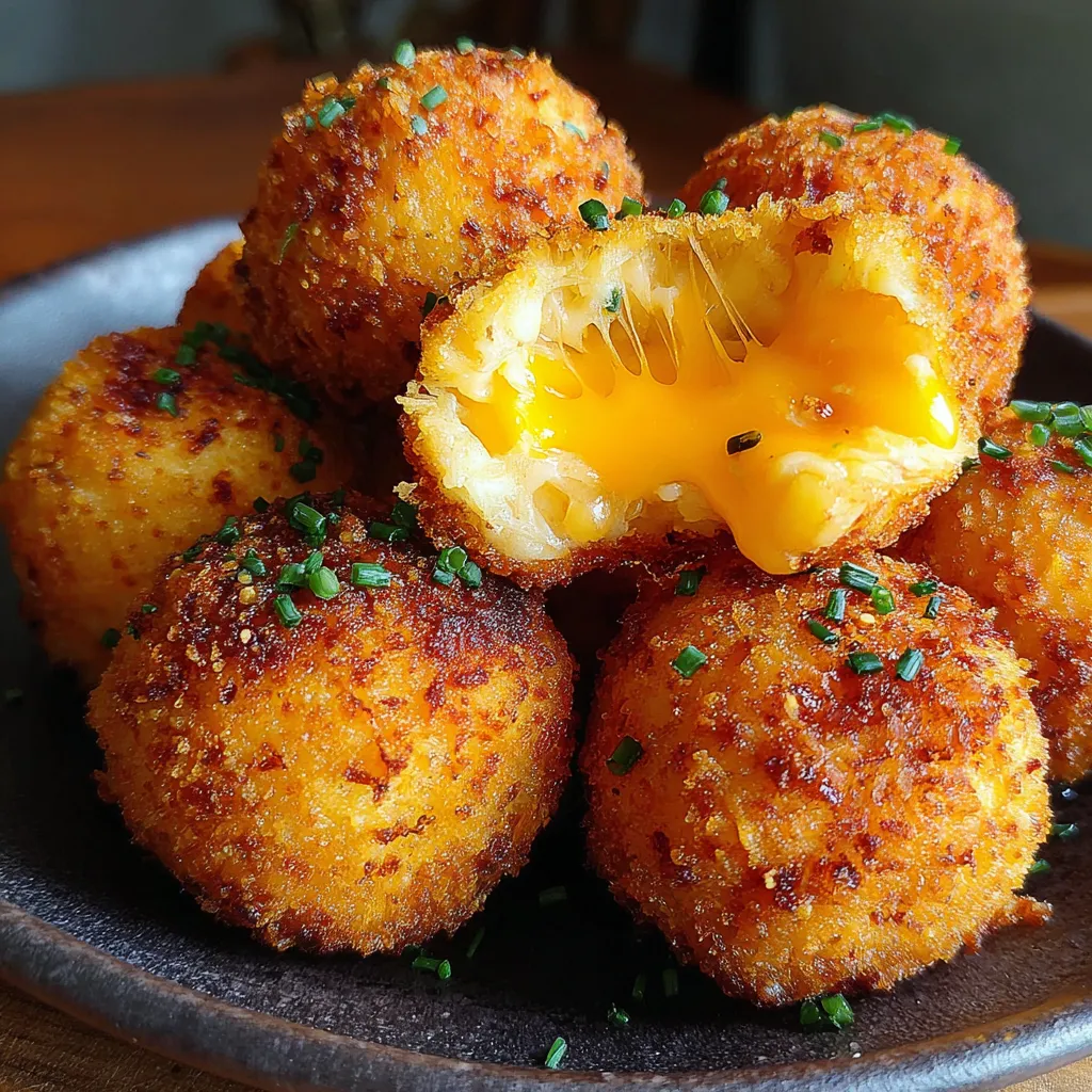 Air fryer mashed potato balls.
