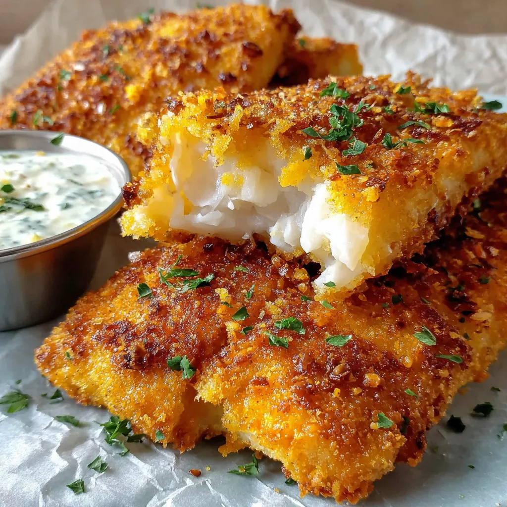 A plate of Southern Fried Catfish.