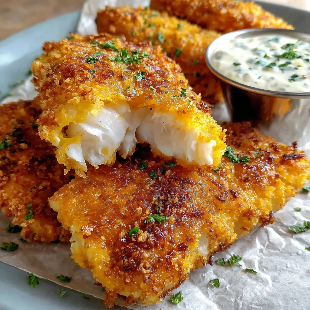 A plate of Southern Fried Catfish.