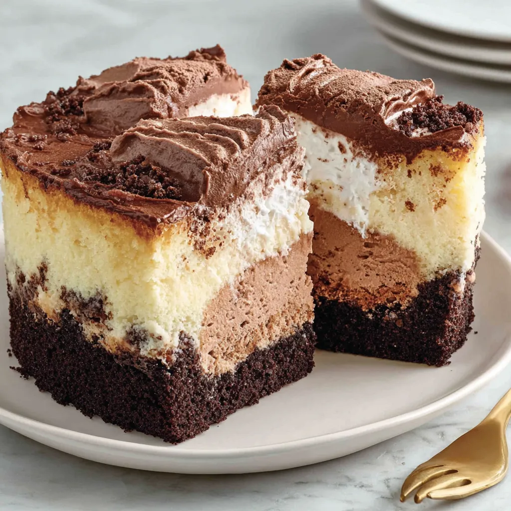 A slice of Italian Love Cake.