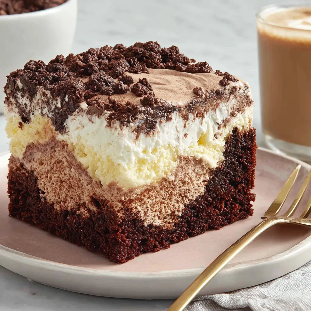 A slice of Italian Love Cake.