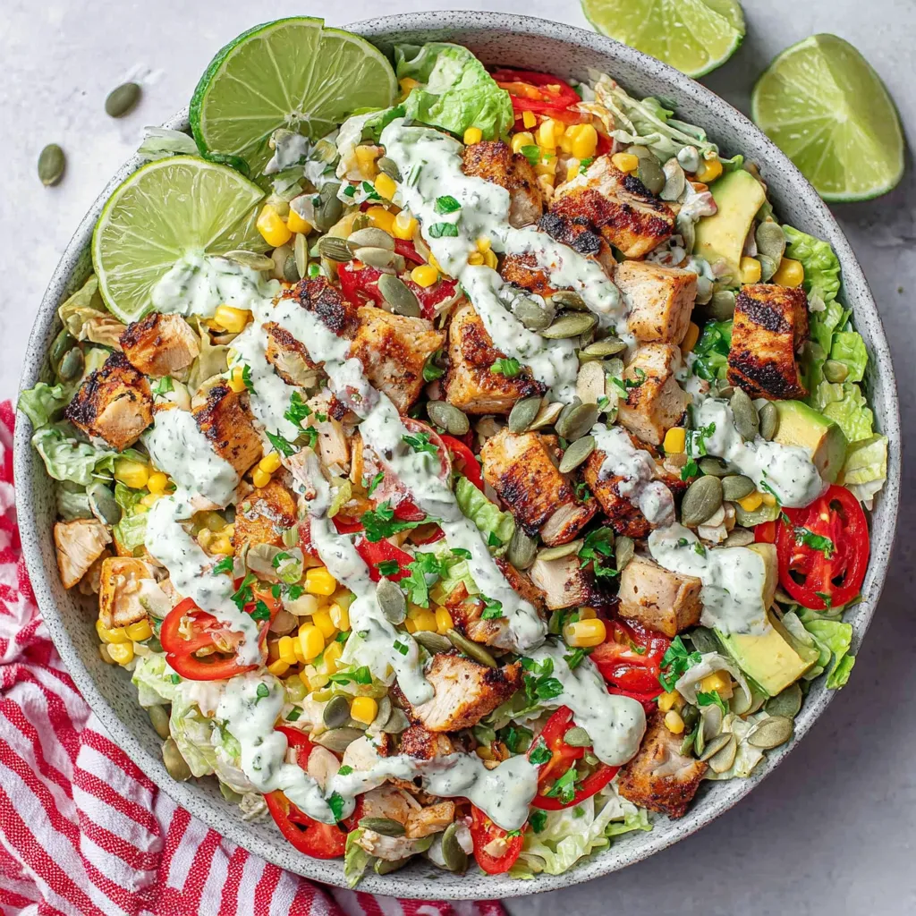 A bowl of chopped chicken salad.
