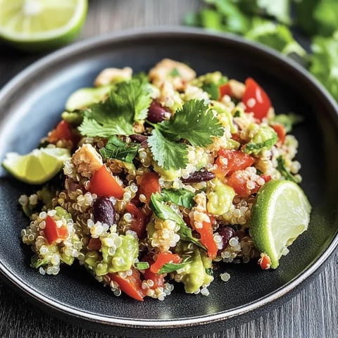 A plate scattered with colorful veggies and grains.
