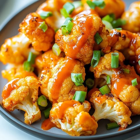 A bowl of cauliflower with sauce.